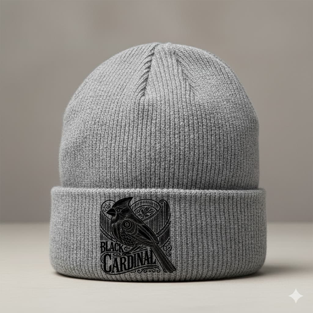 Grey Knit Cap